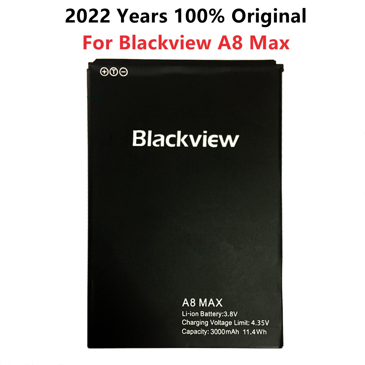Originele Blackview A8 Max 3000Mah Li-Ion Batterij Backup Vervanging Accessoire Accu Voor Blackview A8 Max