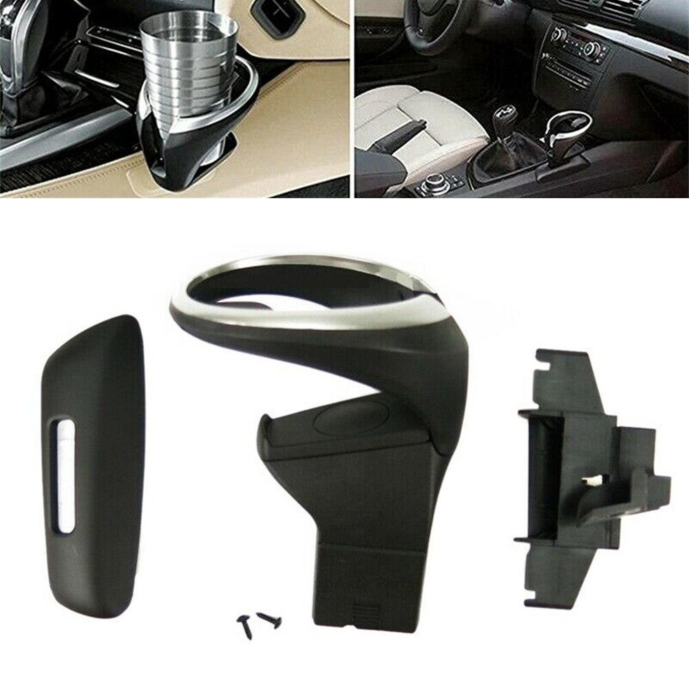 Samochód z przodu uchwyt na kubek wody napój napój dla BMW 135i 128i X1 E82 E84 E88 E81 E82 E82e E87 E87n akcesoria samochodowe