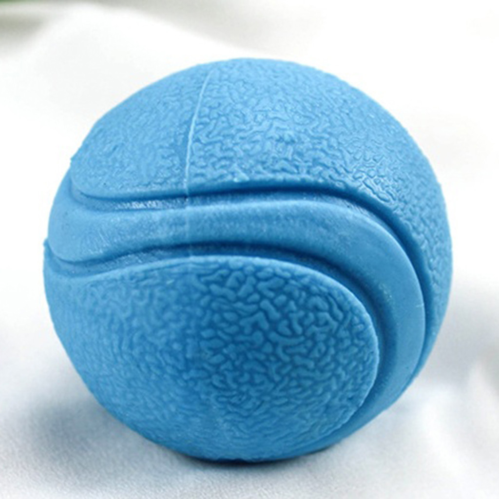 Dog Toy 1pcs Solid Rubber Ball Pet Dog Toy Training Chew Play Fetch Bite Toys puppy toys ball accessories zabawka dla psa*5