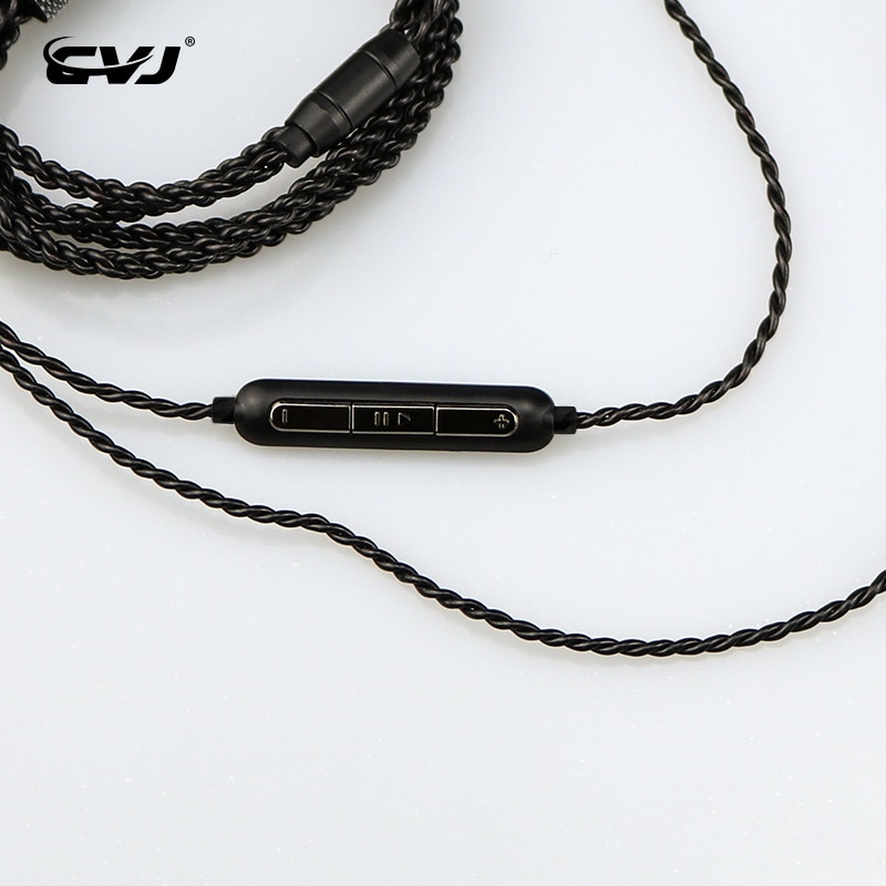Cvj originele productlijn 0.75 0.78mm- plug hoofdtelefoon met wheat-by-wire mmcx zuurstofvrije koperdraad voorraad