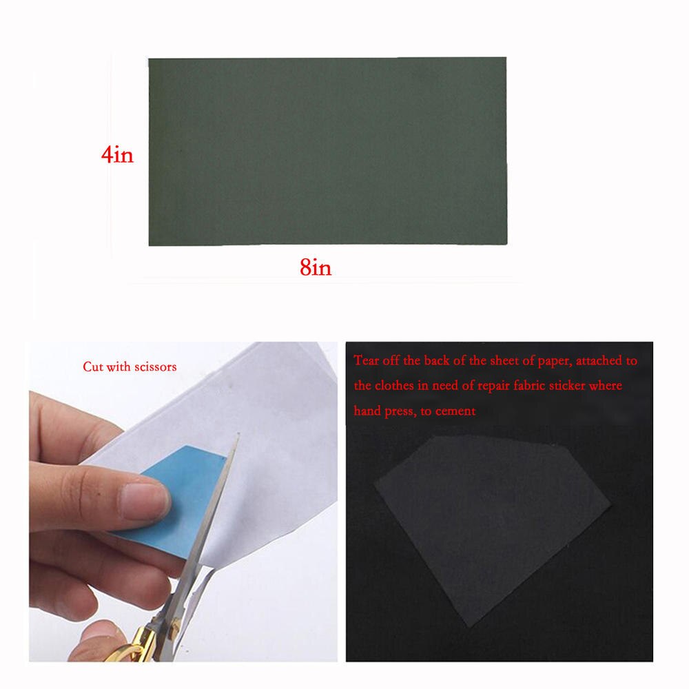 Selbst-Klebstoff Flecken Tuch Aufkleber Dekoration Nylon Kostenloser schneiden DIY Reparatur Unten Kleidung Jacke Regenmantel Appliqued Löcher Reißen