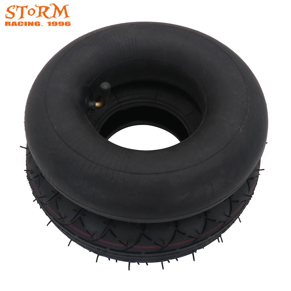 Pneu intérieur robuste 4.10X3.50-4 | Tube extérieur, grand pied 4.10/3.5-4 pour vélo ATV Bigfoot Torando Cobra Quad Go Kart