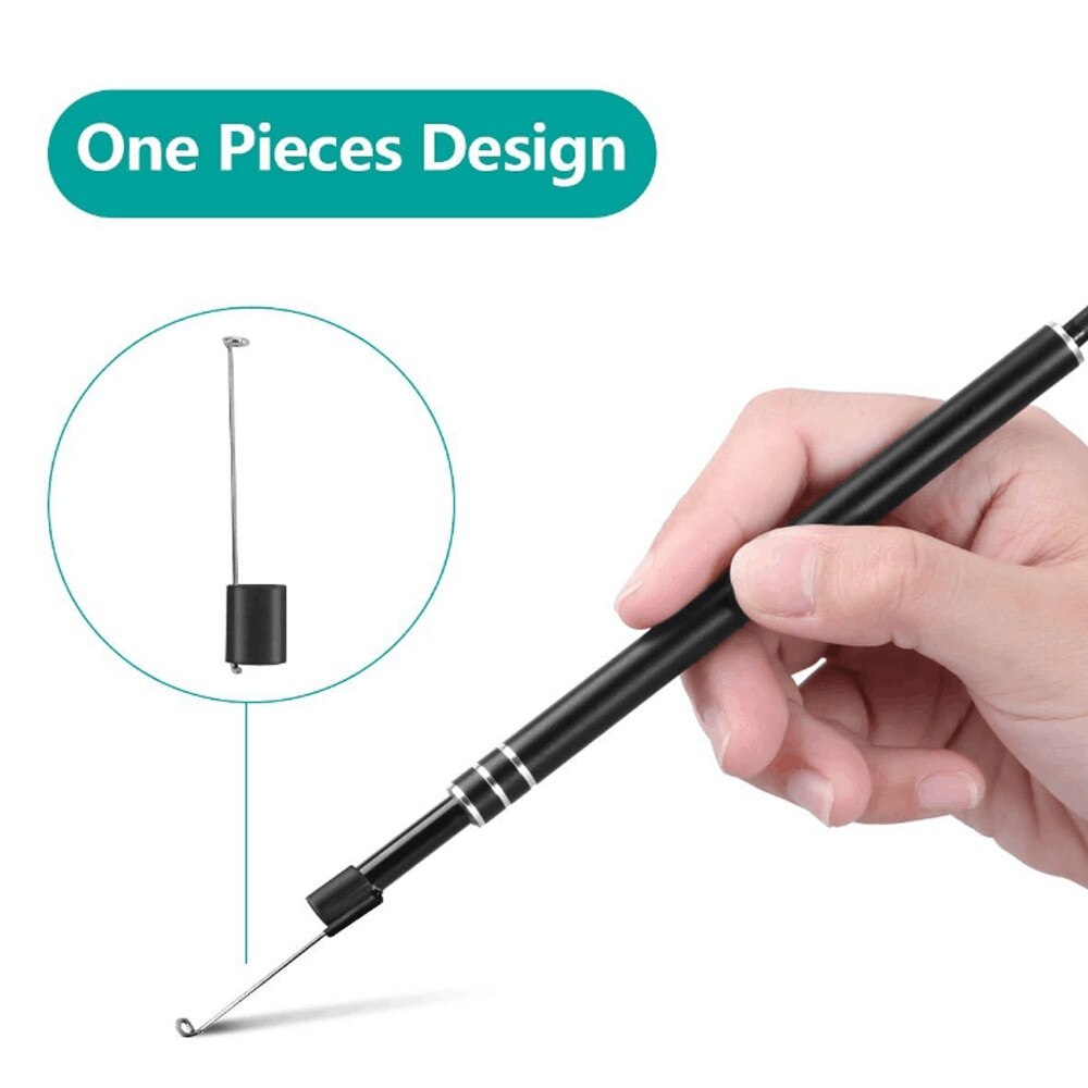 Household Ear Endoscope 300000 Pixels Waterproof Endoscope Camera With LED Lights For Checking Eardrum Mouth Throat Nose