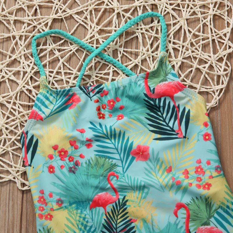 Sommer trykning bikini børn baby badedragt baby pige badetøj badpak pige barn børn piger badetøj badedragt til børn