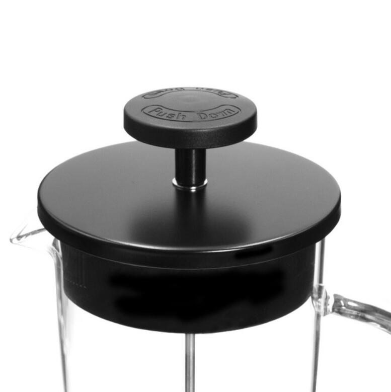 Cafetera Manual a presión de la mano Avaloura cafetera a presión francesa: silver