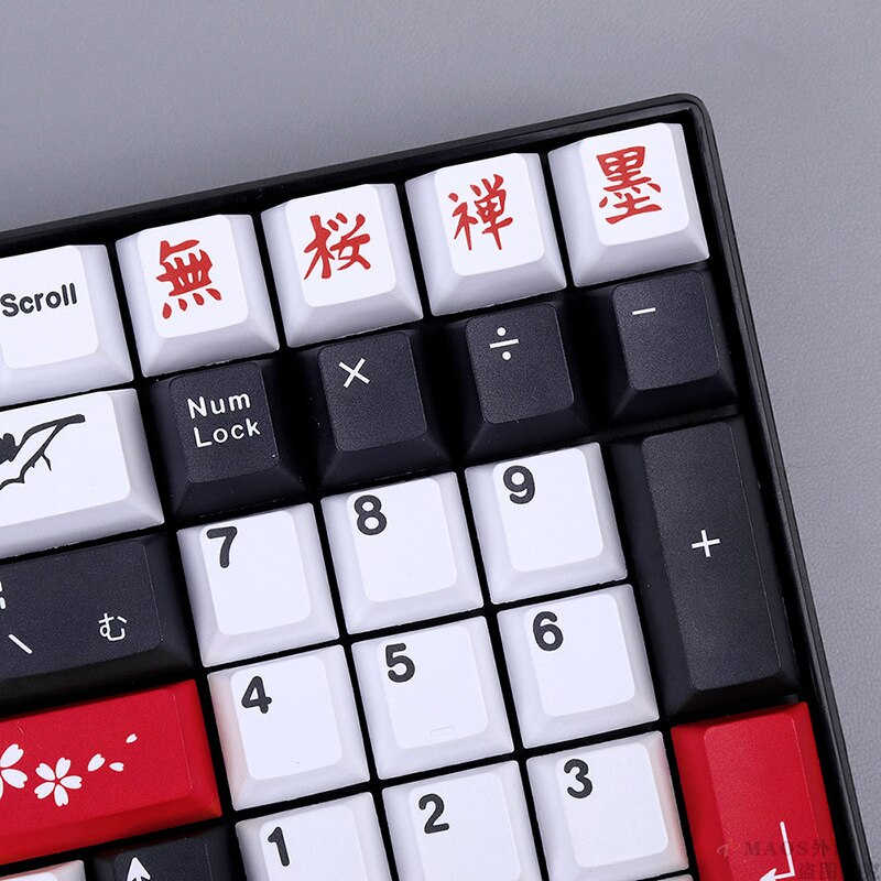 GMK SUMI Keycaps PBT Dye Subbed Cherry Profile Keycap For MX Switch Mechanical Keyboard GH60 GK61 GK64 96