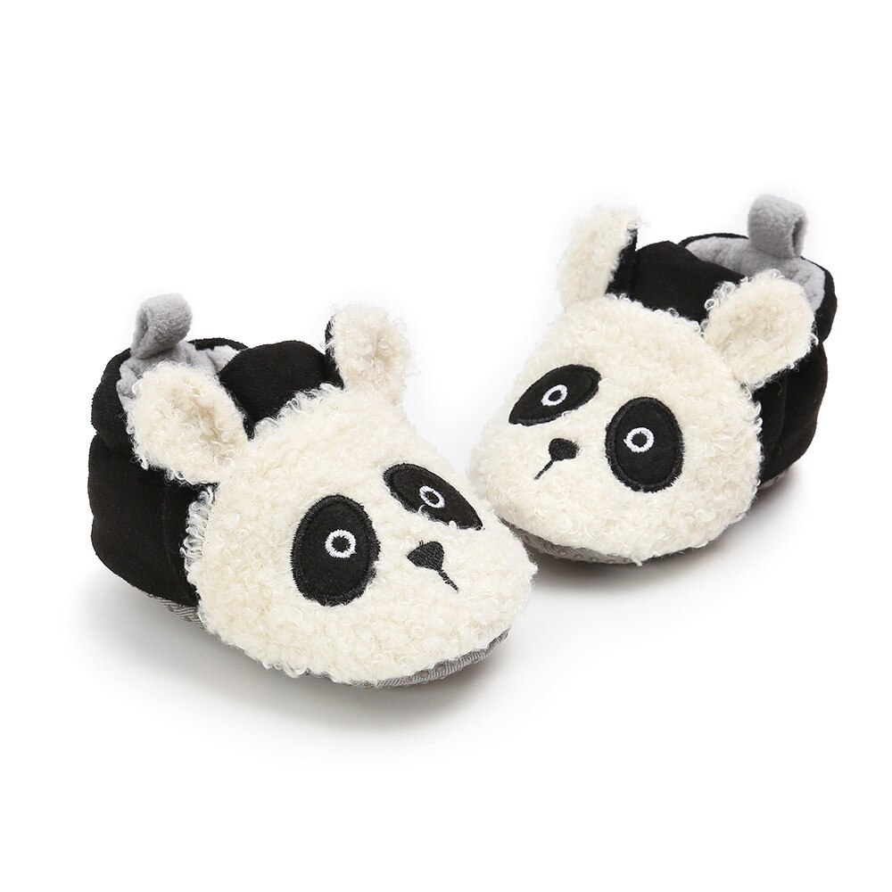 Enfant enfants pantoufles tout compris coton dessin animé doux intérieur bébé coton pantoufles bébé garçons filles chaussures maison pantoufles: 3 / 3