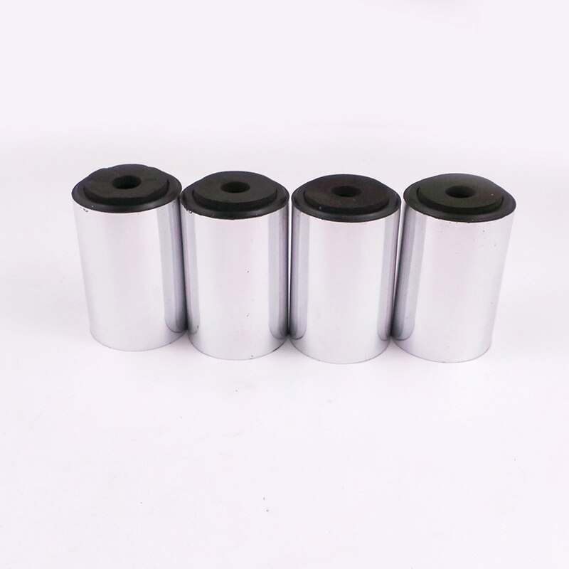 Silver Stamping Shockproof Rubber Feet for Electronics,Threaded Rubber Feet,Speaker Feet Rubber