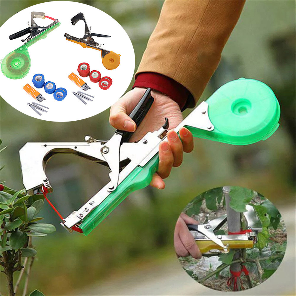 Garden Tools Plant Tying Tapetool Packing Vegetable Stem Strapping Tapener Machine Branch Hand Tying Machine Tools for Grape