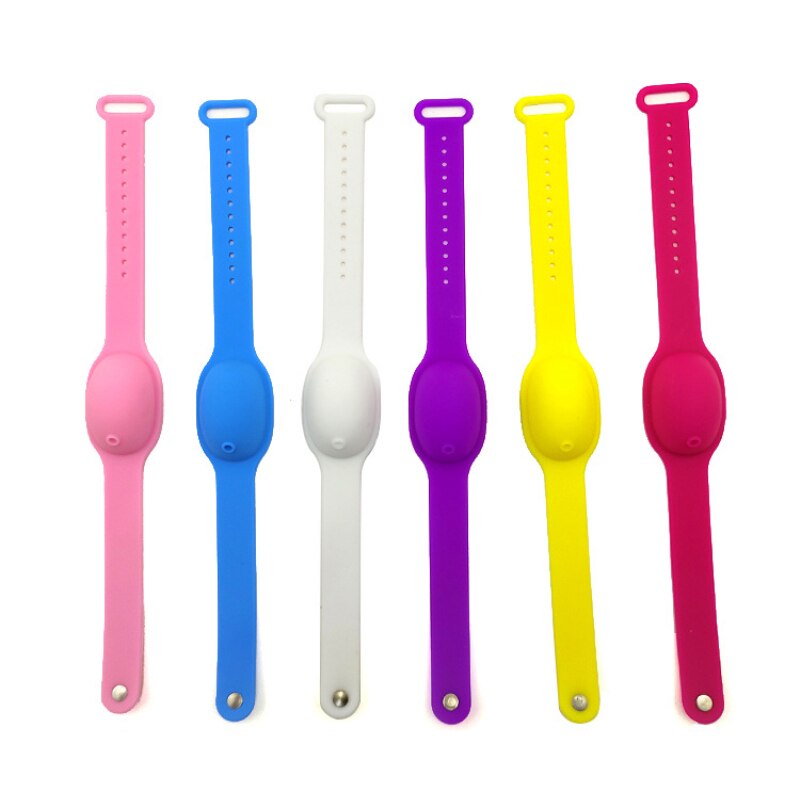 Hand Sanitizer Wristband Silicone Watch Strap Children No-Clean Hand Sanitizer Bracelet Adult Silicone Bracelet Hand Sanitizer