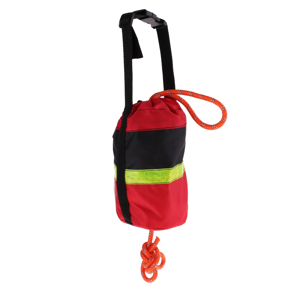 Safety Rescue Rope Throw Bags Backpack Rescue Kayaking Reflective Throw Line Rope Lightweight