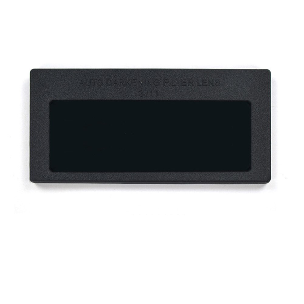 Changement automatique lunettes de travail filtre Durable lentille de soudage ombre solaire Auto assombrissement fenêtre ouverture casque pièces bouclier