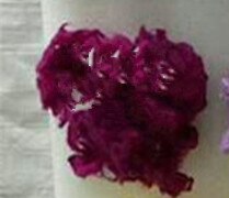 Coils van wolvilt Gekaard Schapenwol, Roving, Fiber, Naaldvilten, Spinning 50 g/bags DIY Baize poke poke fun: Dark purple