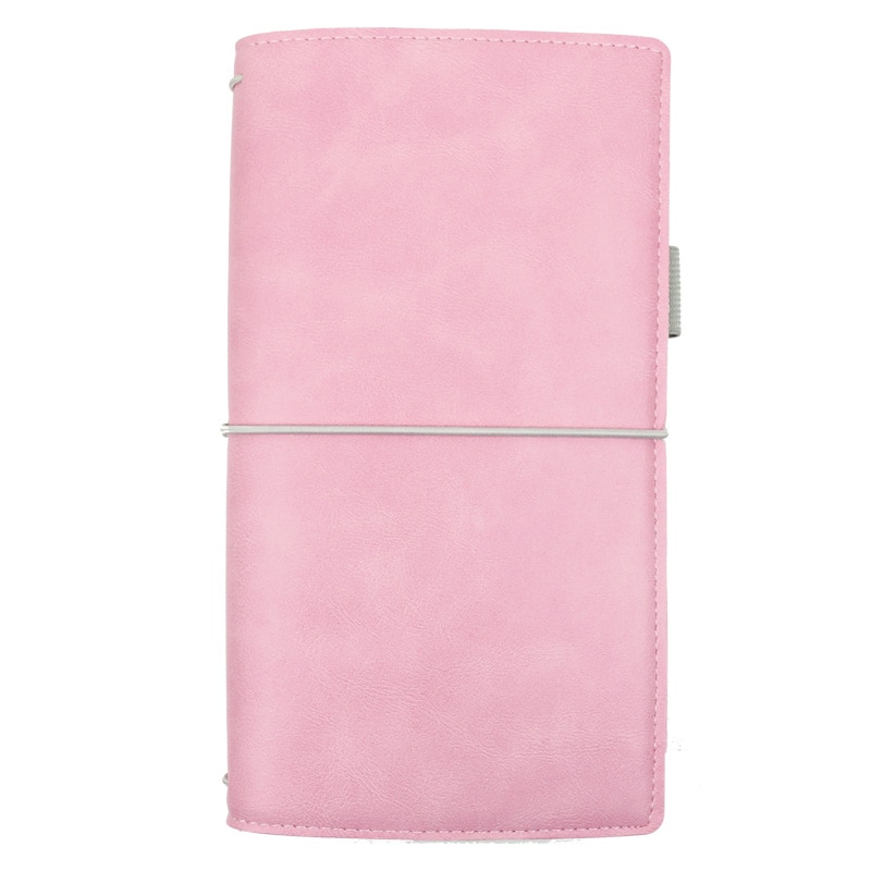 Jamie Notes Flipped Leather Traveler's Notebook Bandaged Journals and Notebooks Midori Refillable Planner School Stationery