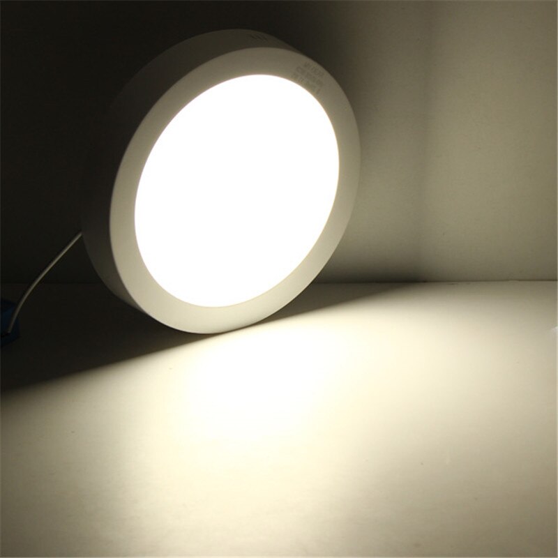 9W 15W 25W 30W Super Heldere Ronde Oppervlak Led Panel Muur Plafond Onderaan Licht Mount Lamp lamp Voor Badkamer Verlichten