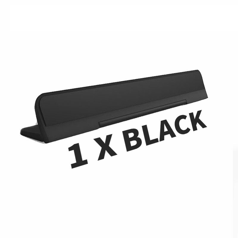 Soporte ergonómico para ordenador portátil para Macbook air 13,3 Pro, soporte portátil ajustable para ordenador de oficina, soporte negro para ordenador portátil: 1pcs