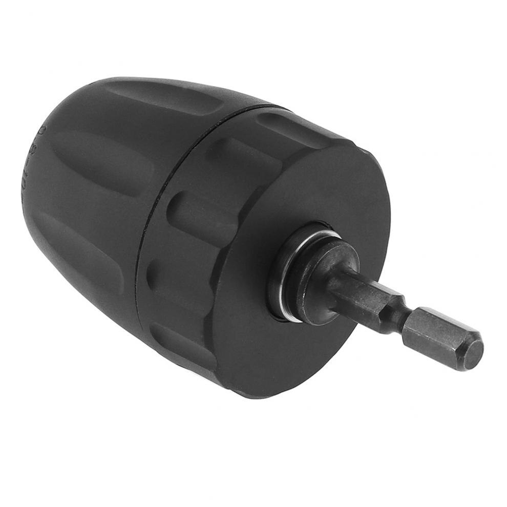3/8-24UNF 0.8-10mm HSS autobloquant perceuse mandrin Impact marteau Conversion porte-foret avec poignée ronde bielle