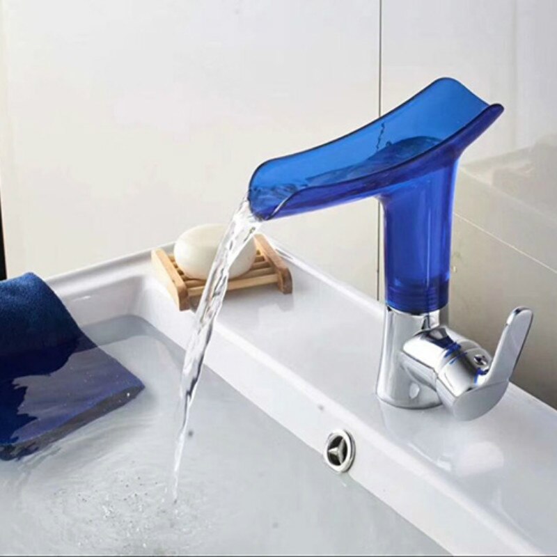 Håndvaskarmaturer vandhaner til vandhåndvaskarmaturhane enkelt håndtag håndvaskarmatur armatur monteret på badeværelset wf