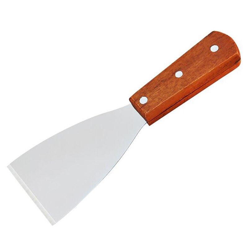 Rvs Cutter Spatels Deeg Cutter Spatel Aardappel Mes Steak Schop Salade Schraper Chopper Pizza Taart BBQ Bakken Tools: Small