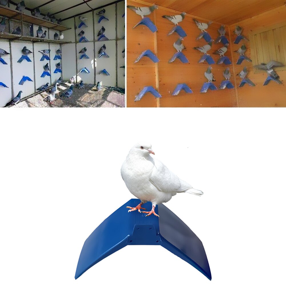 10pcs Bird Pigeon Rest Stand Pigeon Perch Frame Frame Grill Dwelling Pigeon Perches Roost For Pet Bird Supplies