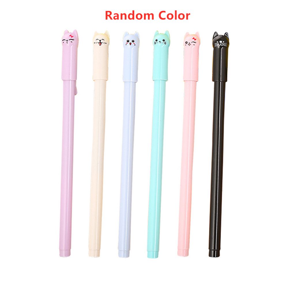 Leuke Boba Milktea Potlood Bagtelescopic Pen Houder Stand Up Etui Kawaii Cosmetica Zakje Make-Up Tas Briefpapier Organizer: 1 Pen Random Color