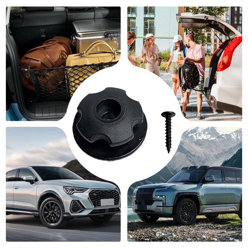 Auto Stamm Net Haken 4X Binden Aufhängbare Verschluss Mit Schrauben Auto Modifikation Haken Auto Stamm Haken Schraube Cargo Net Hardware Kit