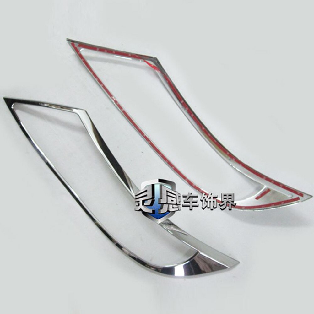 Voor Kia Sorento Buitenkant Abs Chrome Koplamp Cover Decoratie Voor Head Lamp Light Cover Versieringen Auto Accessoires 2 stuks