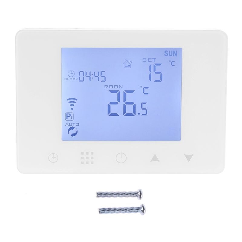 WiFi Room Thermostat Gas Boiler Wall-mounted Heating Wireless Remote Temperature Controller for Alexa Home 110V 220V