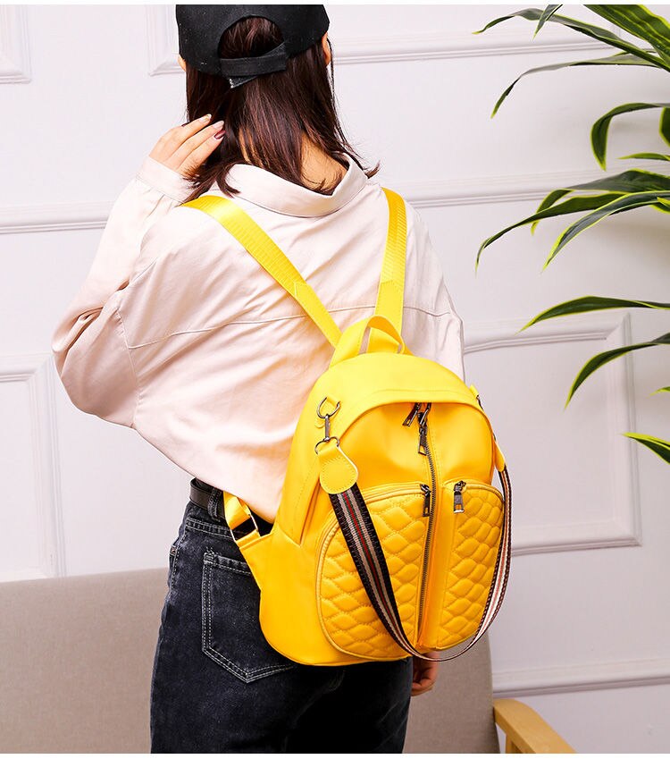 Mochila Oxford de gran capacidad para mujer, bolso de hombro, escolar, para libros, negocios