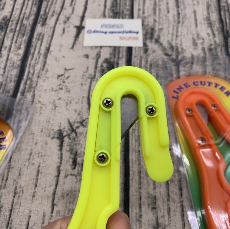 Dykbeslag dykskärare i rostfritt stål snabbsäkerhetsräddningsskärare