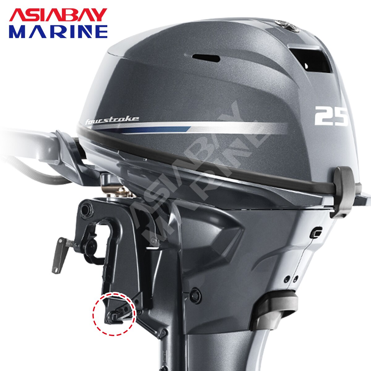 Neigung trimmen Stange Für Yamaha Außenbordmotor 9,9 hp 15hp 30Hp schwenken Halterung Edelstahl Welle passen Parsun Hidea Marien 6E0-43160-01