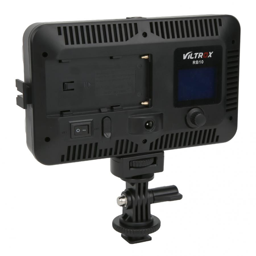 Viltrox  rb10 rgb kleurrijke led videolamp 2500-8500k kleurtemperatuur dimbare fotografielamp ringlicht opname-invullicht