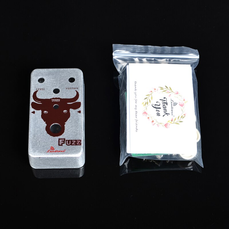 Make Your Own Fuzz Guitar Pedal All Kits Case With 1590B Stomp Box Landtone