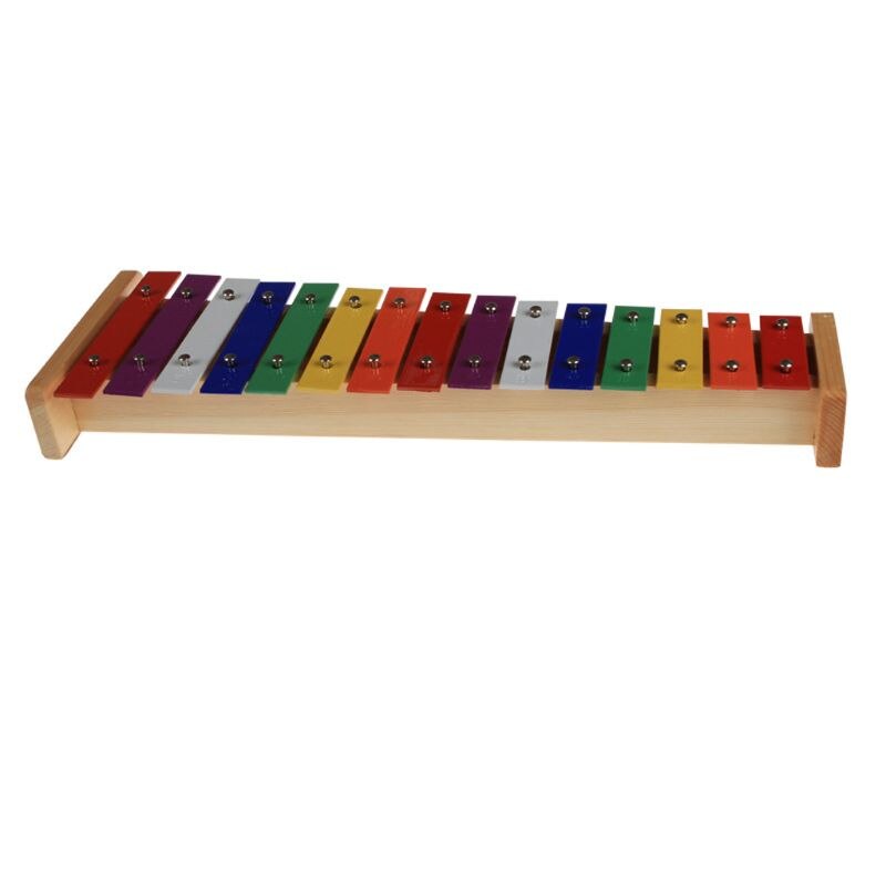 15 Sound Aluminum Piano Children's Early Education Knock Piano Xylophone R3ME