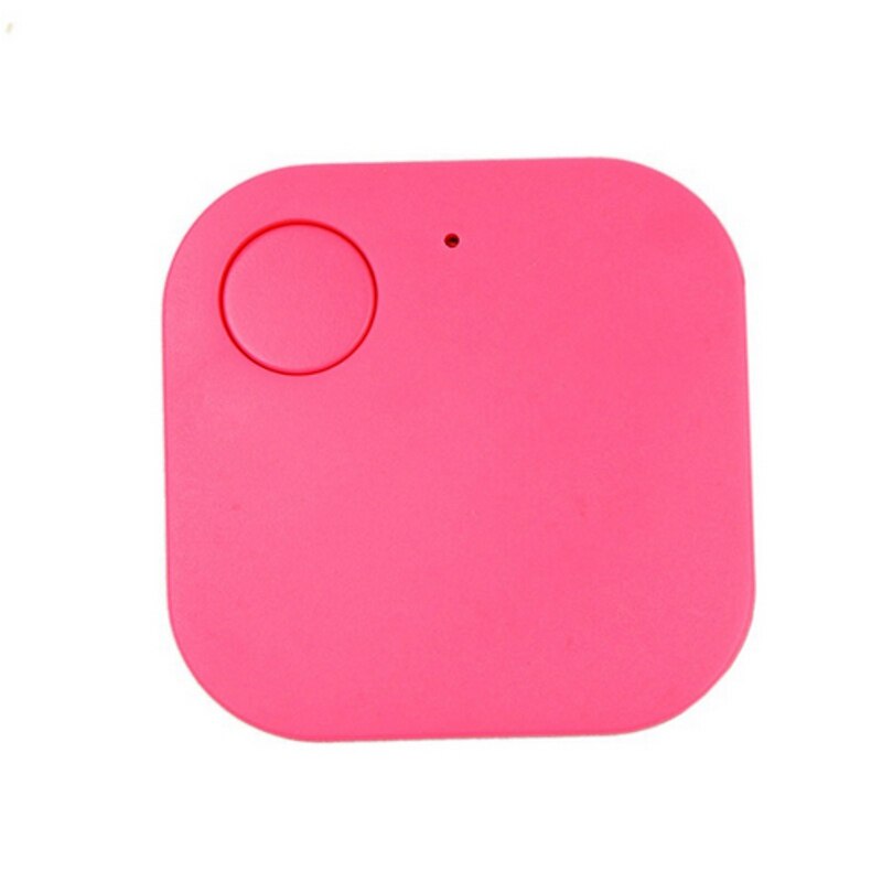 Mini rastreador inteligente con Bluetooth para niños, antipérdida buscador inteligente de llaves, GPS, BG, para iOS, Android, de bolsillo, inalámbrico,: Pink