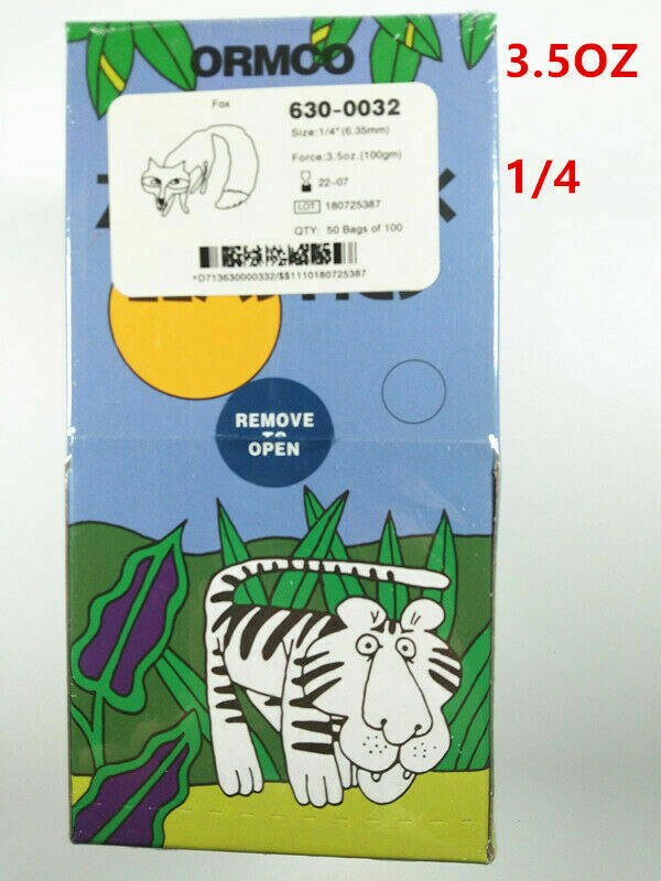 ORMCO Zoo Dental Gummi Bands Kieferorthopädische Gummi Ketten Krawatten 3,5 UNZEN 1/8 3/16 1/4 5/16 3/8: Fox X5000