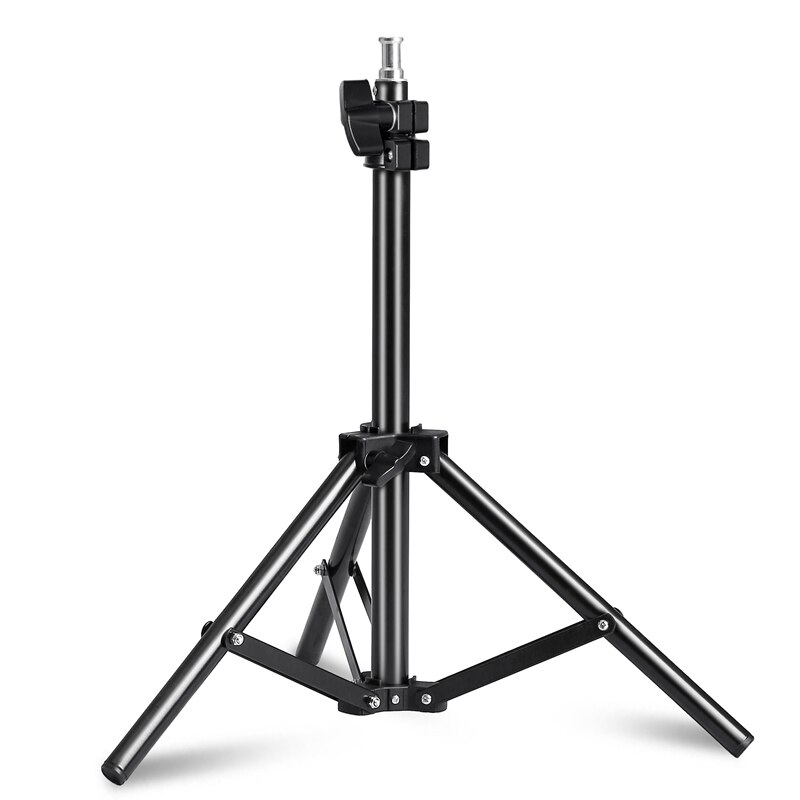 68cm/27inch Photography Mini Table 1/4 Screw Head Light Stand Tripod For Photo Studio Ring Light LED Lamp Reflector Softbox: Flat head