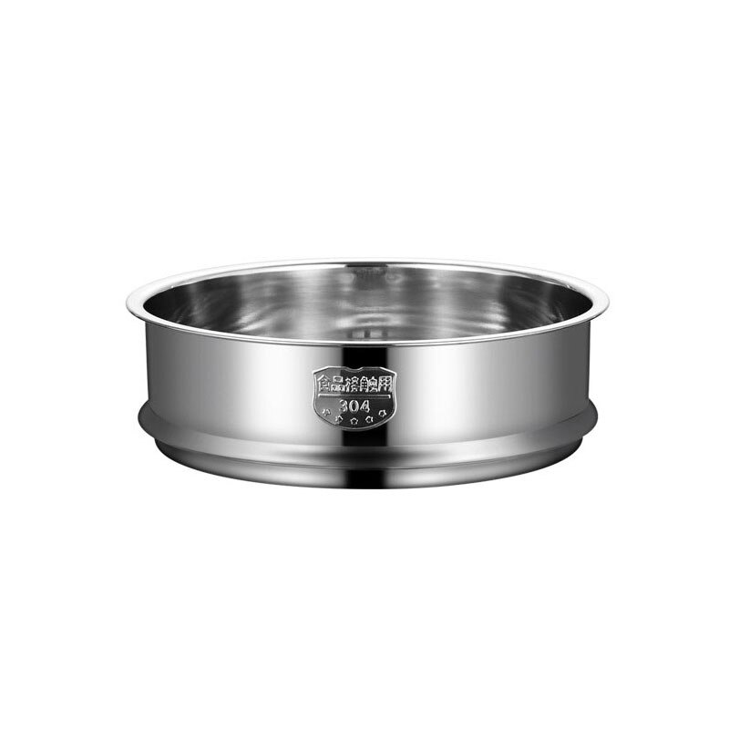 304 Stainless Steel with Double Ear Drain Basket Rice Cooker Food Steaming Grid TrayPot Dumplings Steamer Kitchen Cooking Tools: 2