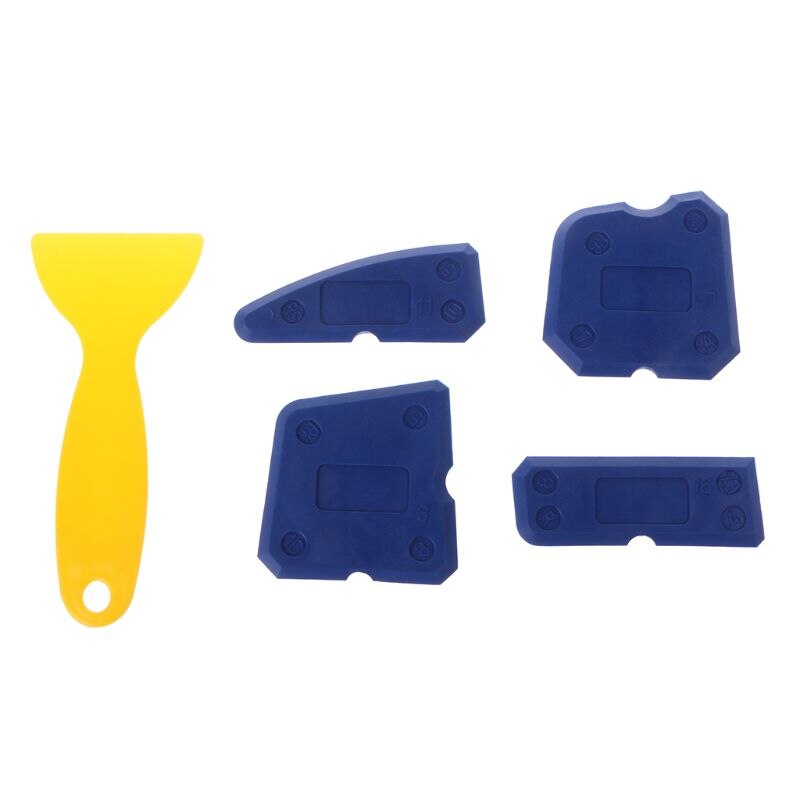9 Pcs Siliconenkit Schraper Kit Breeuwen Grouting Afwerking Gereedschap Kalefateren Remover Cleaner Hand Tool N1HF