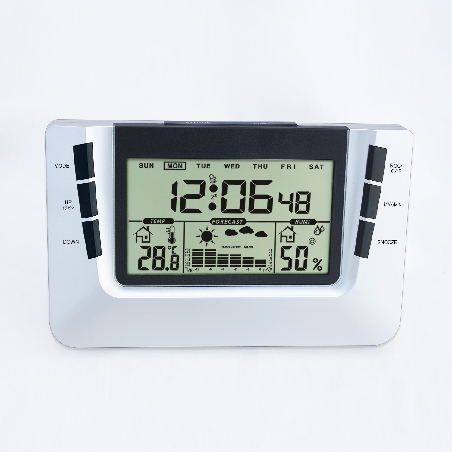 Jimei H116DC-Light Draadloze Lcd Display Indoor Outdoor Weerstation Met Alarm
