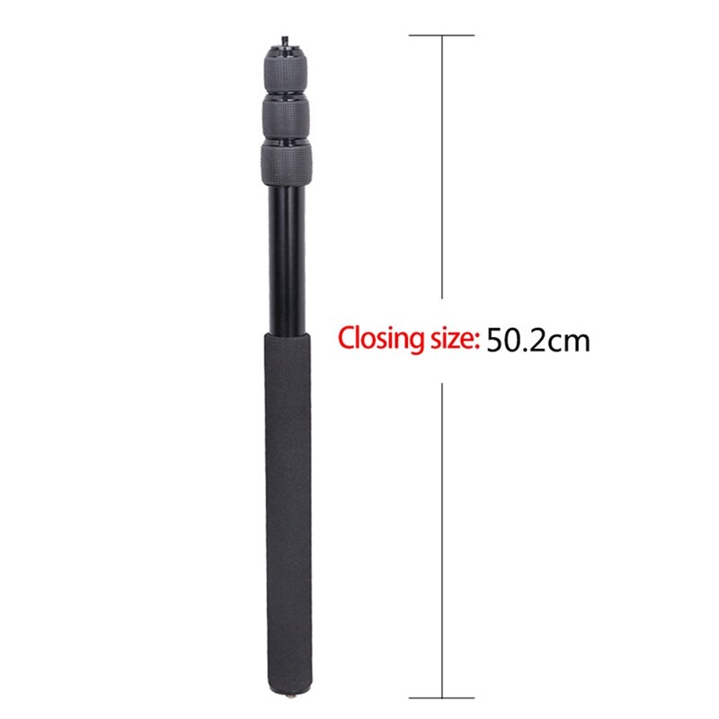 Microphone Boom Pole Extensible 3 Section Micro-Mic Boompole Stand Holder 67Inch Extension Recording Accessories