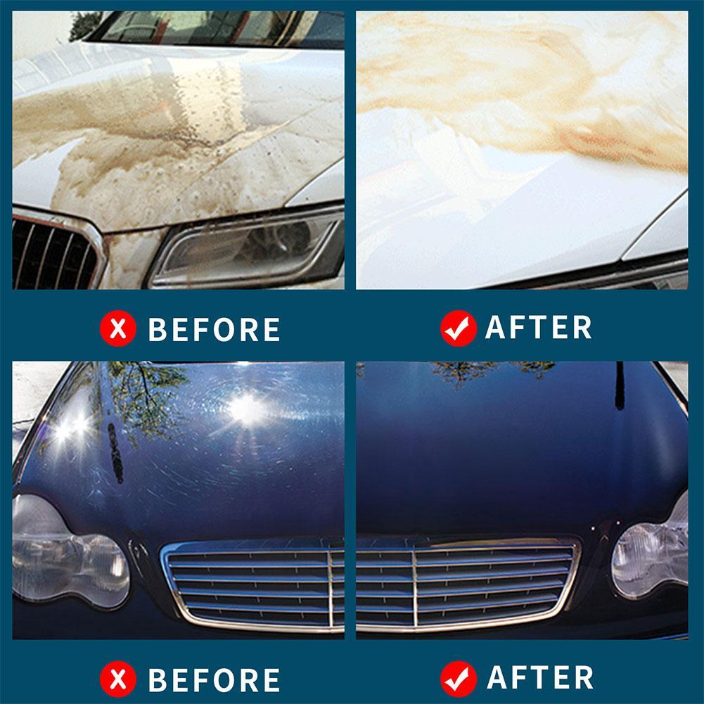 Car Wax Crystal Plating Set Hard Glossy Carnauba Wax Paint Repair And Sponge Tiny With Maintenance Scratch Coating Towel Ca X7V0