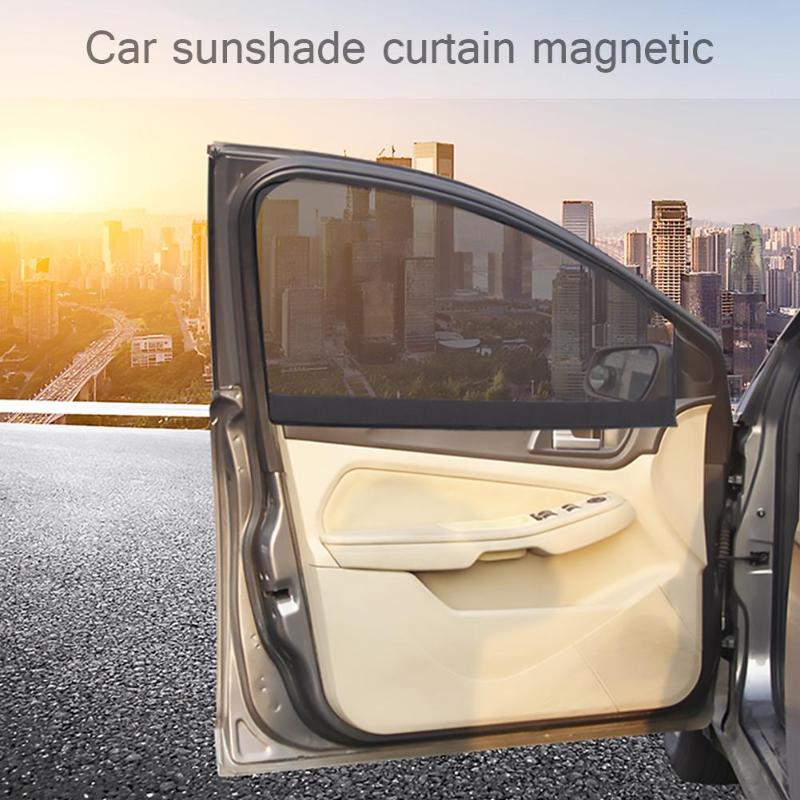 Magnetische Auto Sonnenschutz UV Schutz Auto Vorhang Auto Seite Windows Sonnenblende Schild Sonnenschirm Auto Seite Fenster Glas Sonnenschirm mesh