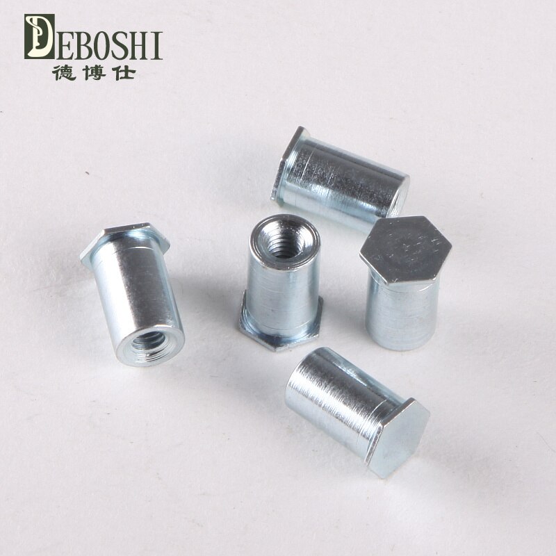 Blind hole pressure riveting stud pressure riveting nut column pressure riveting pieces M2 * 7