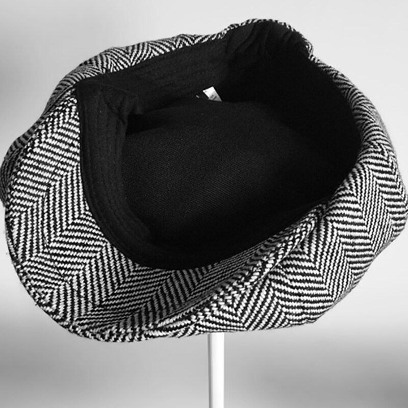 Speciale Aanbieding Mannen Britse Stijl Achthoekige Hoeden Gatsby Cap Klimop Hoed Vrouwen Katoen Flat Cabbie Cap Hoeden Krantenverkoper BLM203