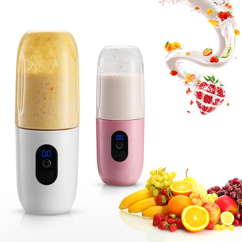 Draagbare Blender Elektrische Juicer Automatische Multifunctionele Usb Oplaadbare Mini Juicer Cup Gesneden Citroen Oranje Mixer