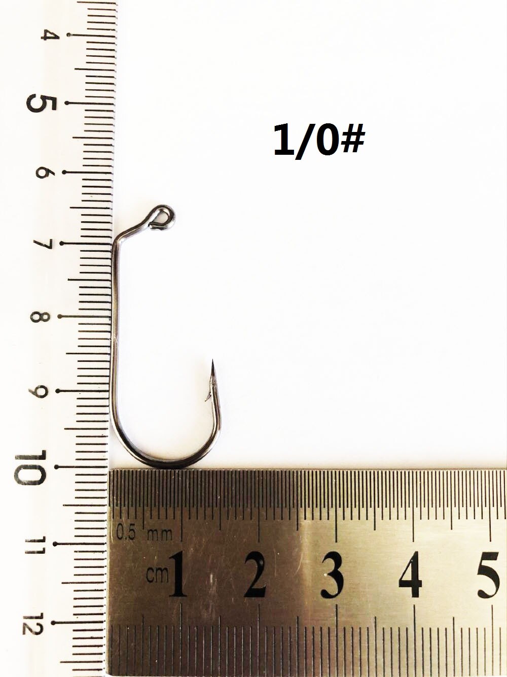 100pcs 32786 Jig Fishing Hooks High Carbon Steel Saltwater Fishhooks Bass Jigging Size 4# To 8/0#: Size 1I0