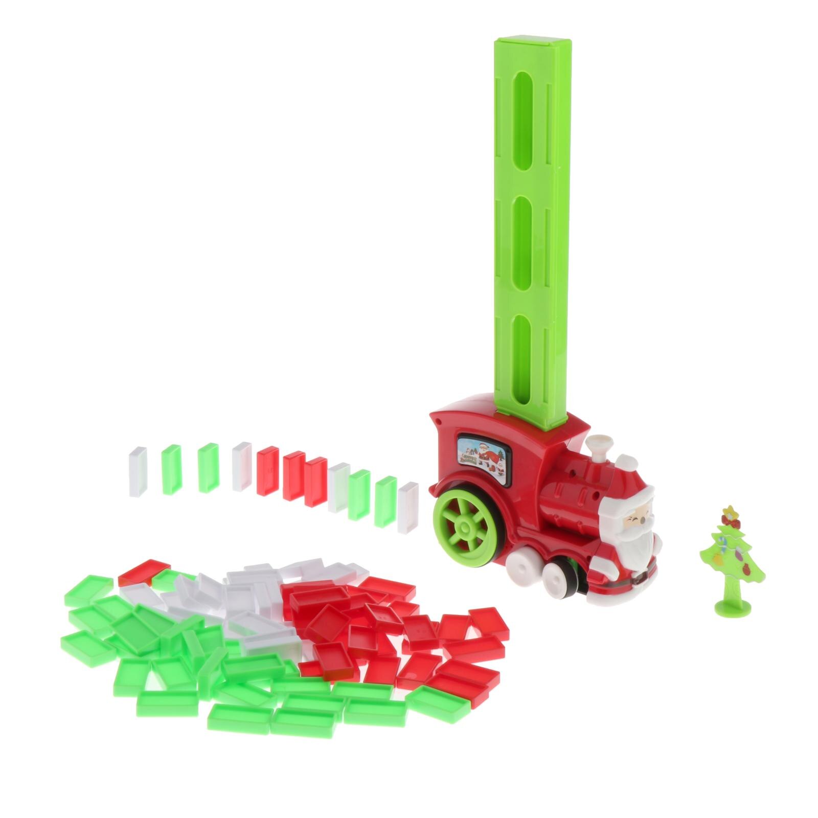 domino zug spielzeug Elektrische Domino Zug Spielzeug Automatische Set – Vicedeal