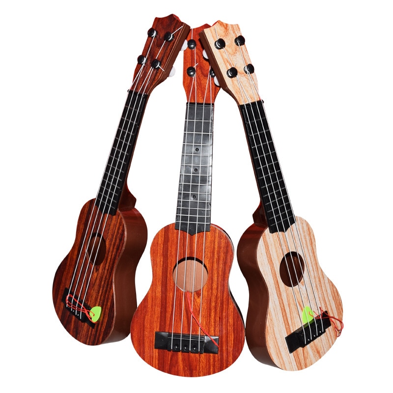 44cm mini ukulele simulation guitar børn klassisk legetøj lære musik børn foregiver at spille spil musik interesse udvikling