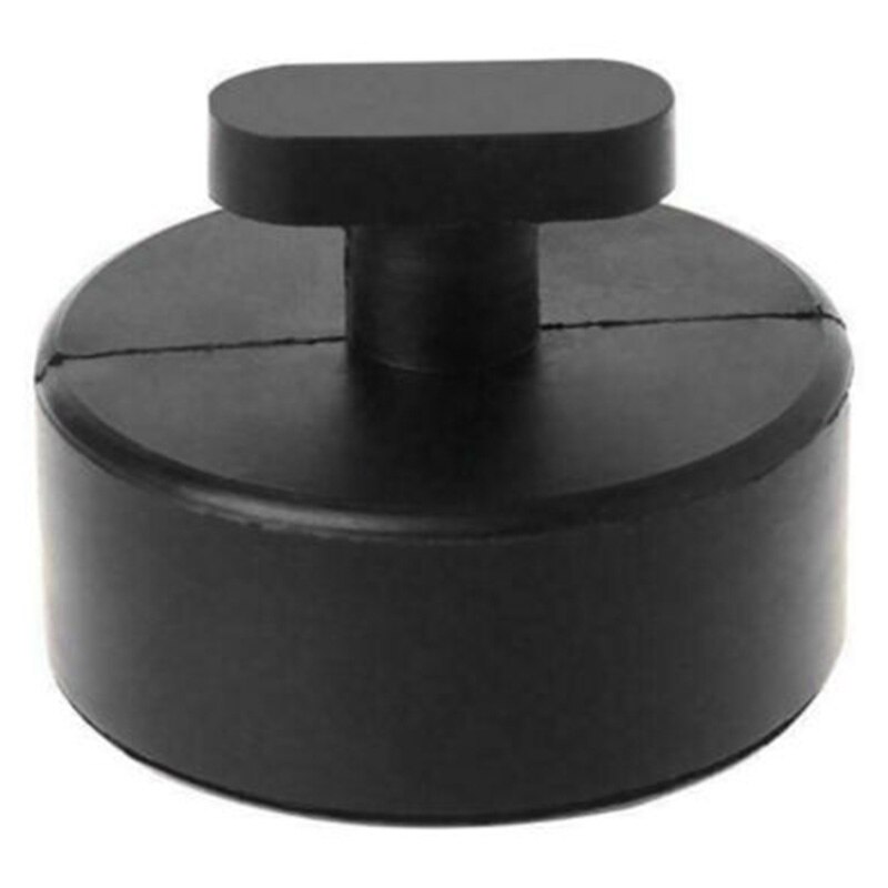 Car Universal Jack Support Block Rubber Pad Solid Adapter Rubber Jack Pad Rubber Pad Black